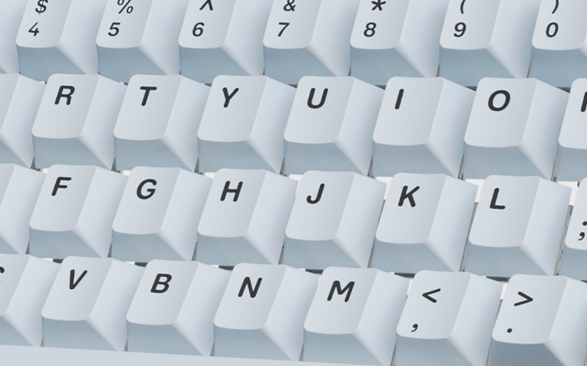 双色注塑 PBT 键帽